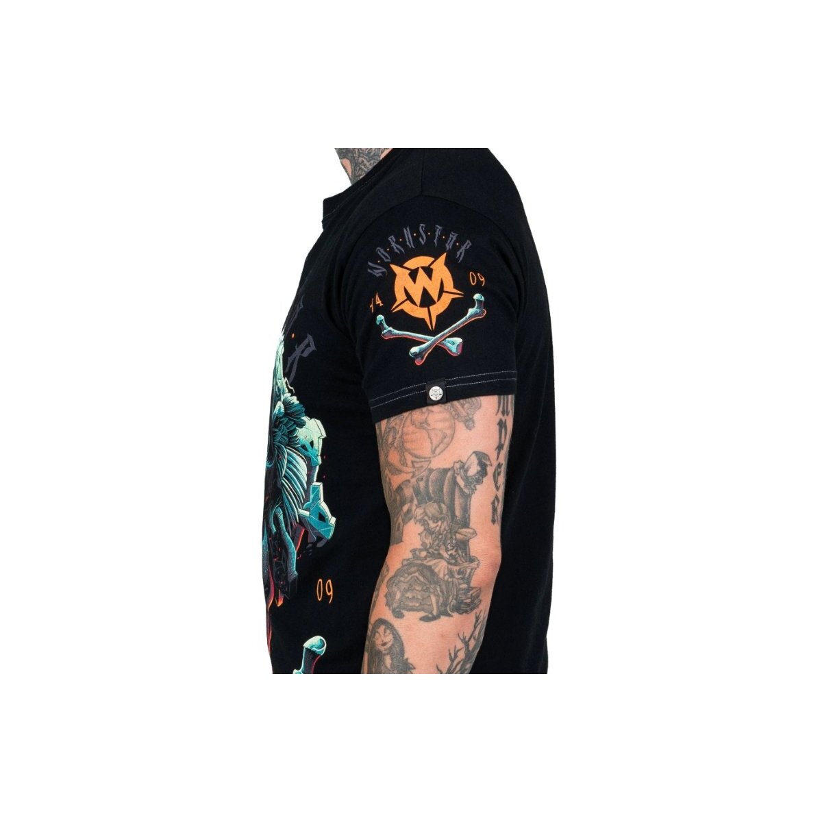 WORNSTAR Artist Asylum Collection T-Shirt Boneyard Tee Schwarz XXL