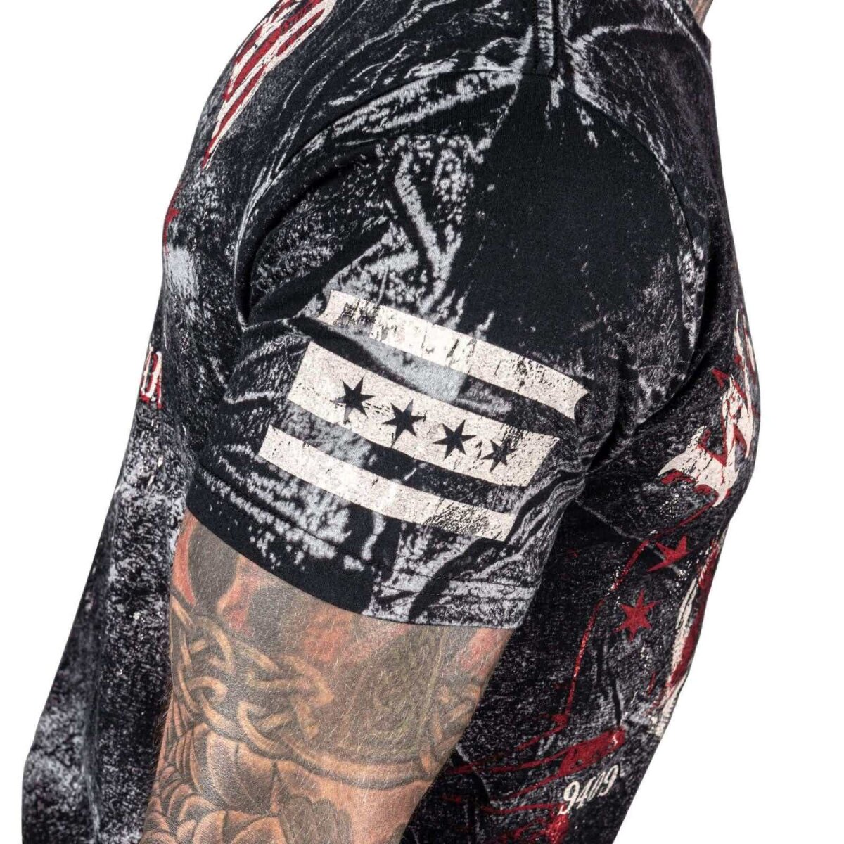 WORNSTAR Herren Artist Asylum Collection Death Mechanic Tee T-Shirt grau L