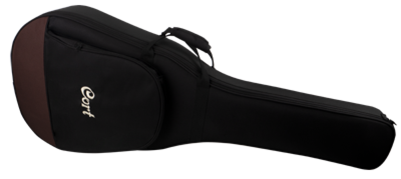 CORT Tasche, CPAG100, grau, Premium Softcase für Westerngitarre