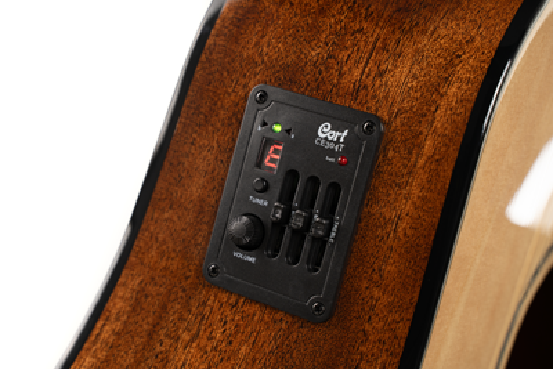 Preview: CORT Westerngitarre, EARTH 60CE, Natur, Preamp