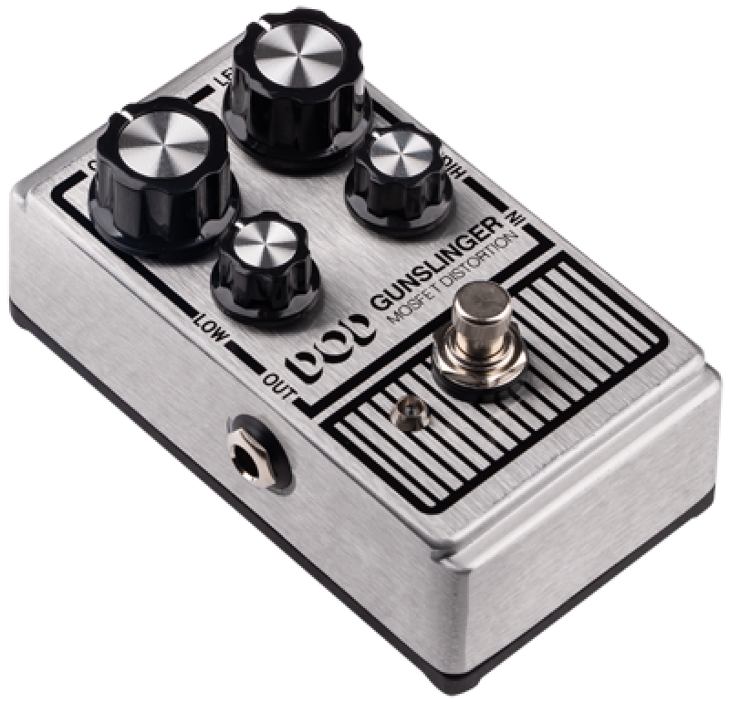 DIGITECH Effektpedal, DOD Gunslinger, MOSFET Distortion Pedal