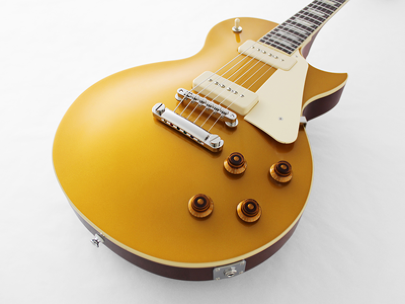 Preview: FGN E-Gitarre, Neo Classic LS11, Antique Gold, Tasche