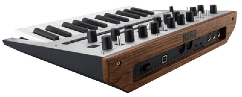 KORG Synthesizer, analog, monologue, 25 Tasten, silber