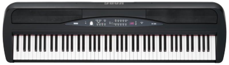 KORG Digitalpiano, SP280, 2x22 Watt, Ständer, schwarz