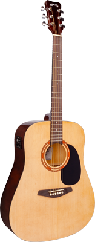 KOHALA Westerngitarre, Preamp