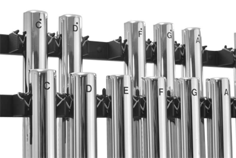 MAJESTIC Röhrenglocken, Prophonic Series, 18 Röhren, 1.5 Oktaven C5-F6