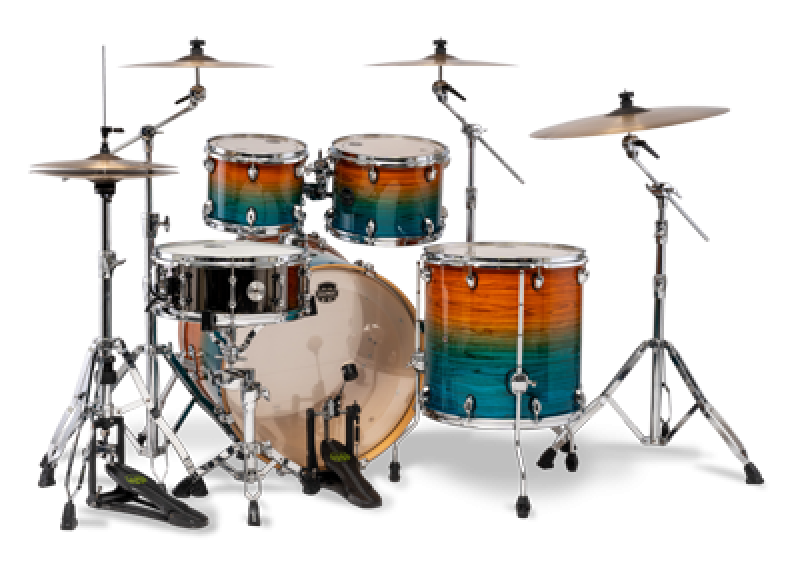 MAPEX Shellset, Armory, Stage, mit Rosette, Ocean Sunset #JG