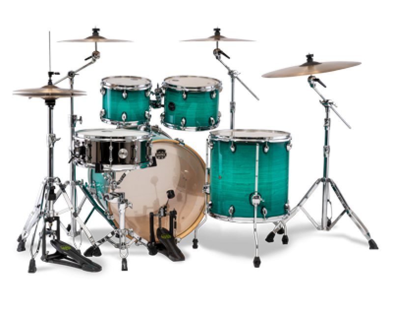 MAPEX Shellset, Armory, Stage, mit Rosette, Jade Stone Burst #JO