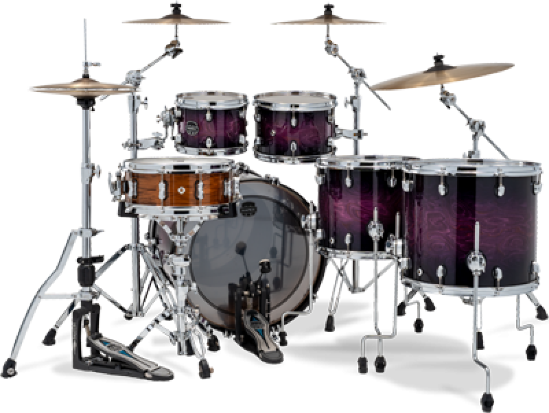 MAPEX Shellset, Saturn VI, Stage+, Royal Purple Burst #XP