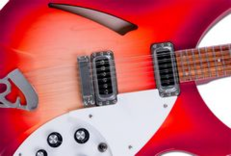 Preview: RICKENBACKER E-Gitarre, 330/12, Fireglo, 12-Saiter, Koffer