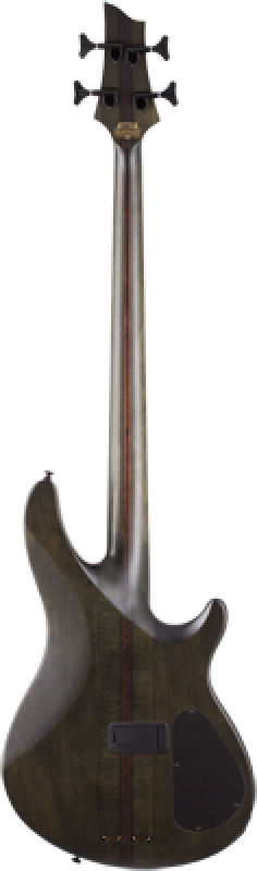 Preview: SCHECTER Bassgitarre, SLS Elite 4 Evil Twin LH, Satin Black