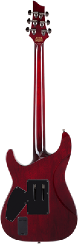 SCHECTER E-Gitarre, Hellraiser C-1 FR, Black Cherry