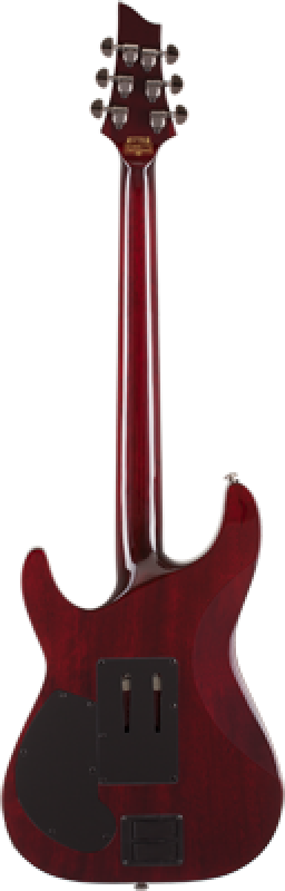 SCHECTER E-Gitarre, Hellraiser C-1 FR S, Black Cherry