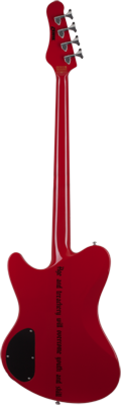 SCHECTER Bassgitarre, Signature Simon Gallup Ultra Bass, Red/Black