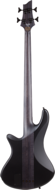 SCHECTER Bassgitarre, Stiletto-4 Stealth Pro EX, Satin Black