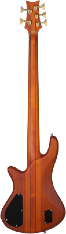 Preview: SCHECTER Bassgitarre, Stiletto Studio-5 FF, Honey Satin