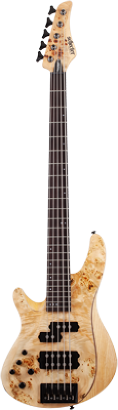 Preview: SCHECTER Bassgitarre, Reaper-5, Natural Satin, Linkshänder