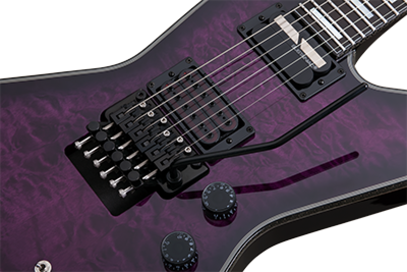 Preview: SCHECTER E-Gitarre, E-1 FR S Special Edition, Trans Purple Burst