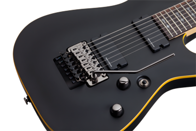 Preview: SCHECTER E-Gitarre, Demon 7 FR, Satin Black