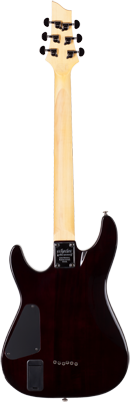 SCHECTER E-Gitarre, Demon 6, Crimson Red Burst