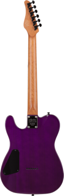 Preview: SCHECTER E-Gitarre, PT Standard, Purple Burst Burl