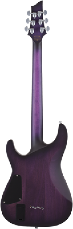 Preview: SCHECTER E-Gitarre, C-1 Platinum, Satin Purple Burst