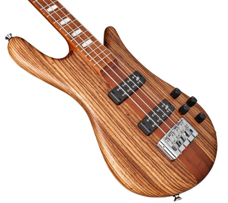 Preview: SPECTOR Bassgitarre, Euro4 RST Zebrawood Natural Matte, Limited Editio