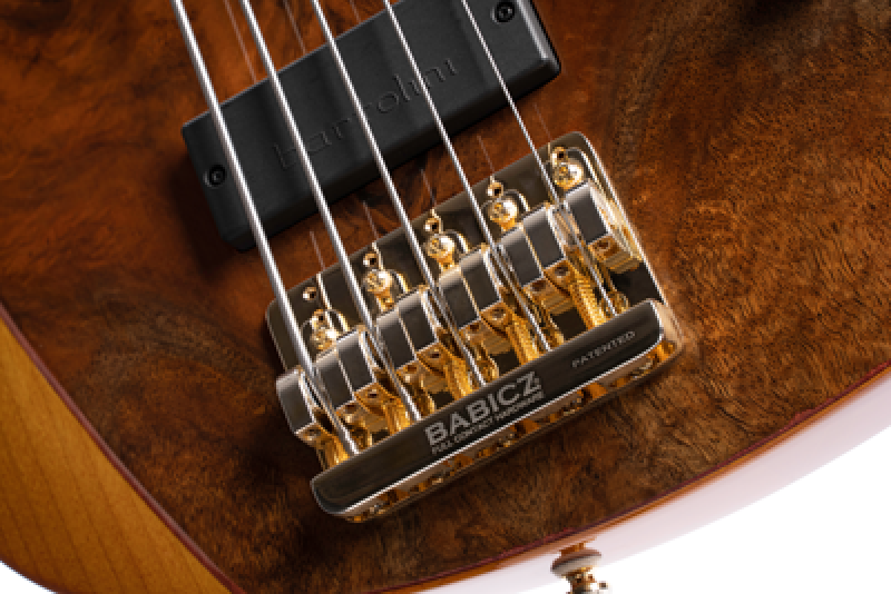 CORT Bassgitarre, Rithimic 5 Jeff Berlin, Natur, 5-Saiter