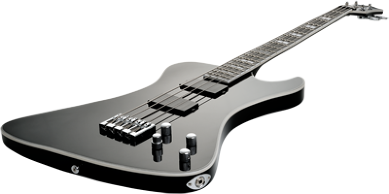 Preview: HAGSTROM E-Bass, Nekromant 4, Black Gloss
