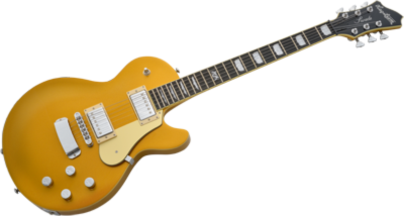 HAGSTROM E-Gitarre, Swede, Gold
