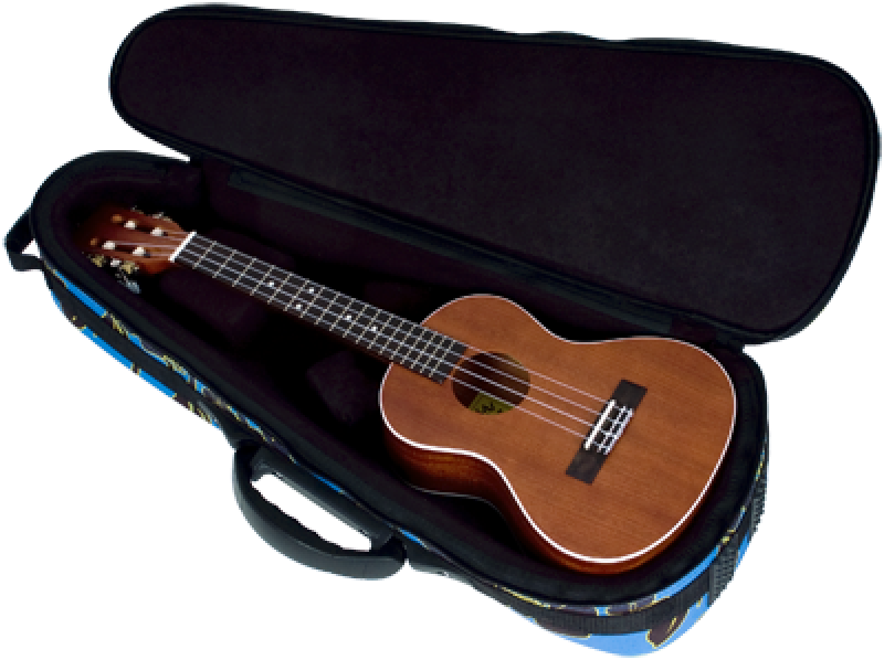LANIKAI Koffer, Floral Softcase für Baritonukulele