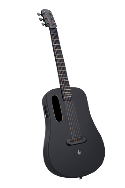 LAVA Akustikgitarre, Me Air, 36", Space Black, Airflow Bag