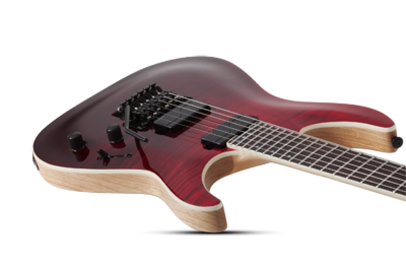 SCHECTER E-Gitarre, SLS Elite C-1 FR, Blood Burst