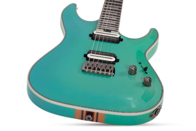SCHECTER E-Gitarre, SLS Hollywood C-1, Glacier