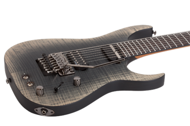 SCHECTER E-Gitarre, Banshee Mach 7 FR S, Fallout Burst