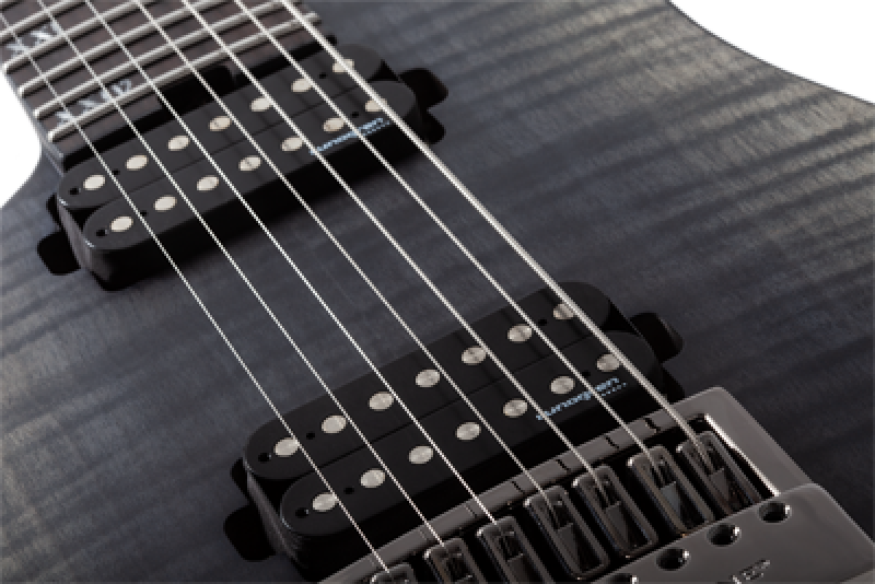 SCHECTER E-Gitarre, Banshee Mach 7 Evertune, Fallout Burst, Linkshände