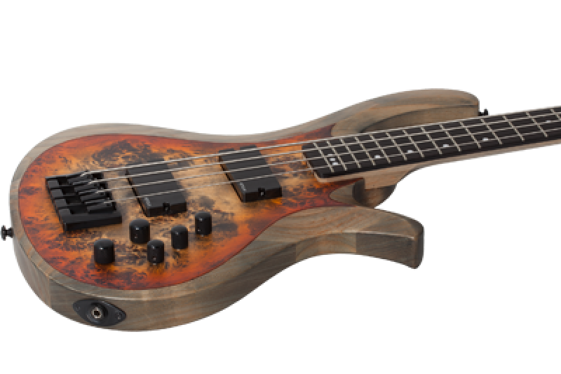 Preview: SCHECTER Bassgitarre, Riot 4, Inferno Burst