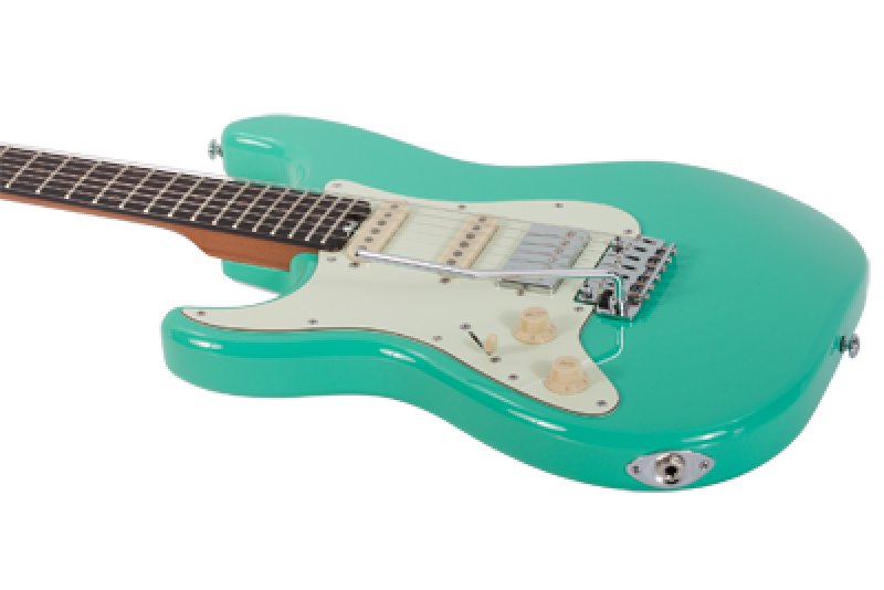 SCHECTER E-Gitarre, Signature Nick Johnston Trad. HSS, Atomic Green, L