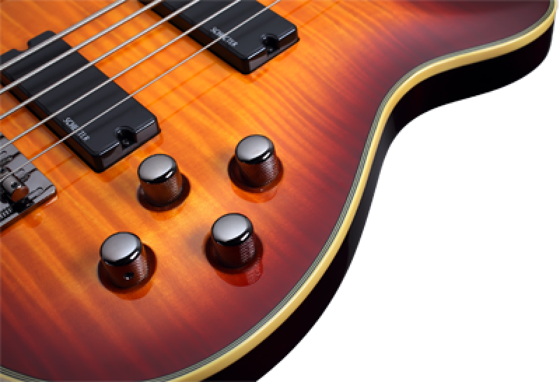 SCHECTER Bassgitarre, Omen Extreme-5, Vintage Sunburst