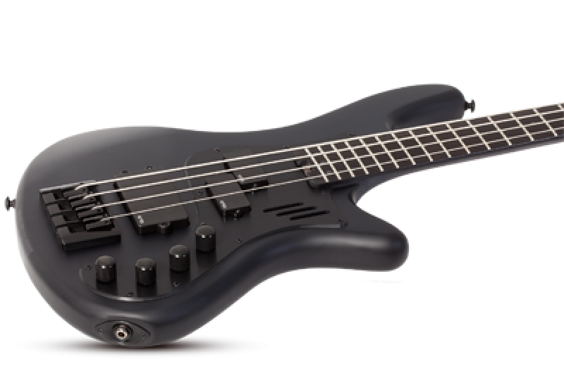 SCHECTER Bassgitarre, Stiletto-4 Stealth Pro, Satin Black