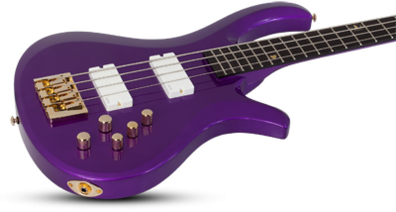 SCHECTER Bassgitarre, FreeZesicle-4, Purple