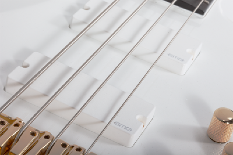 SCHECTER Bassgitarre, FreeZesicle-4, Metallic White