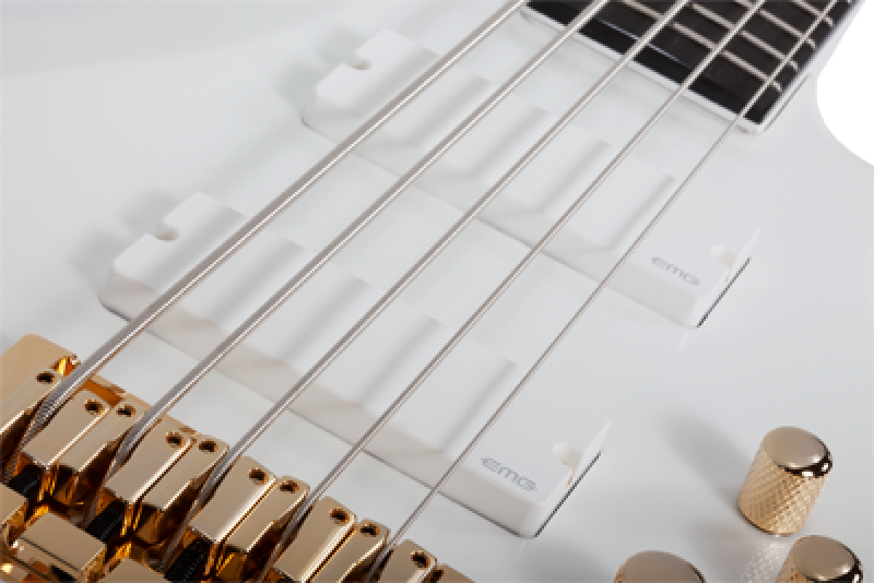 SCHECTER Bassgitarre, FreeZesicle-5, Metallic White