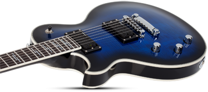 Preview: SCHECTER E-Gitarre, Solo-II Supreme, See Thru Blue Burst, Linkshänder