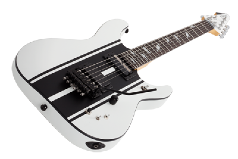Preview: SCHECTER E-Gitarre, Signature DJ Ashba, Satin White