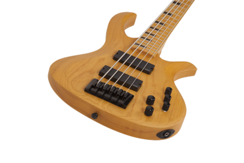 Preview: SCHECTER Bassgitarre, Riot Session-5, Aged Natural Satin