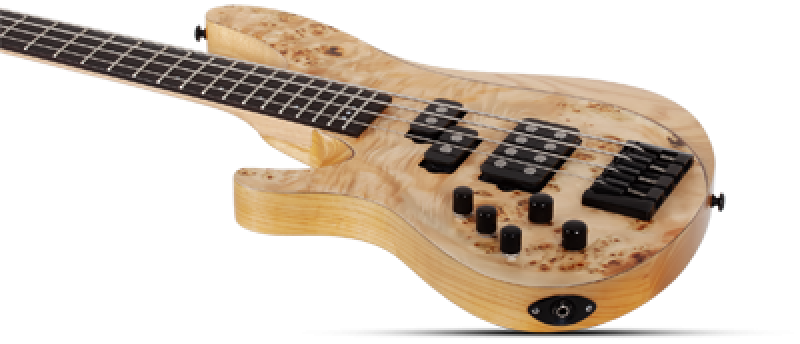 Preview: SCHECTER Bassgitarre, Reaper-4, Natural Satin, Linkshänder