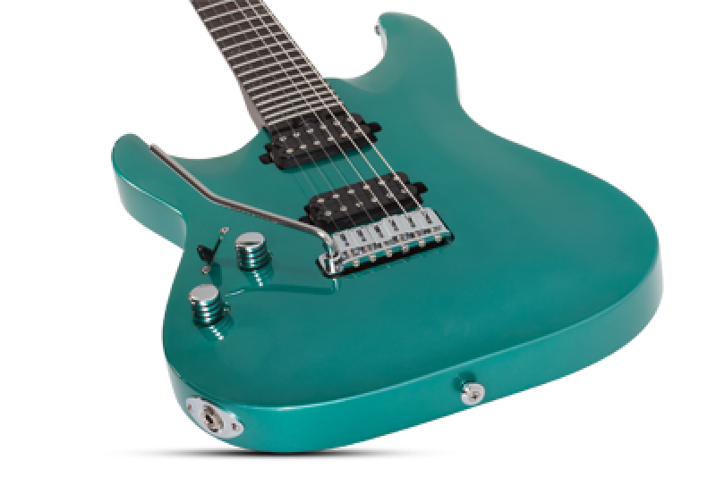 Preview: SCHECTER E-Gitarre, Signature Aaron Marshall AM-6 Trem, Arctic Jade, L