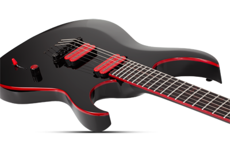SCHECTER E-Gitarre, Sunset-6, Red Dawn