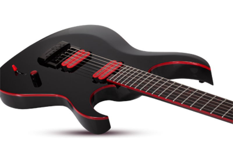 Preview: SCHECTER E-Gitarre, Sunset-6 Evertune EX, Red Dawn